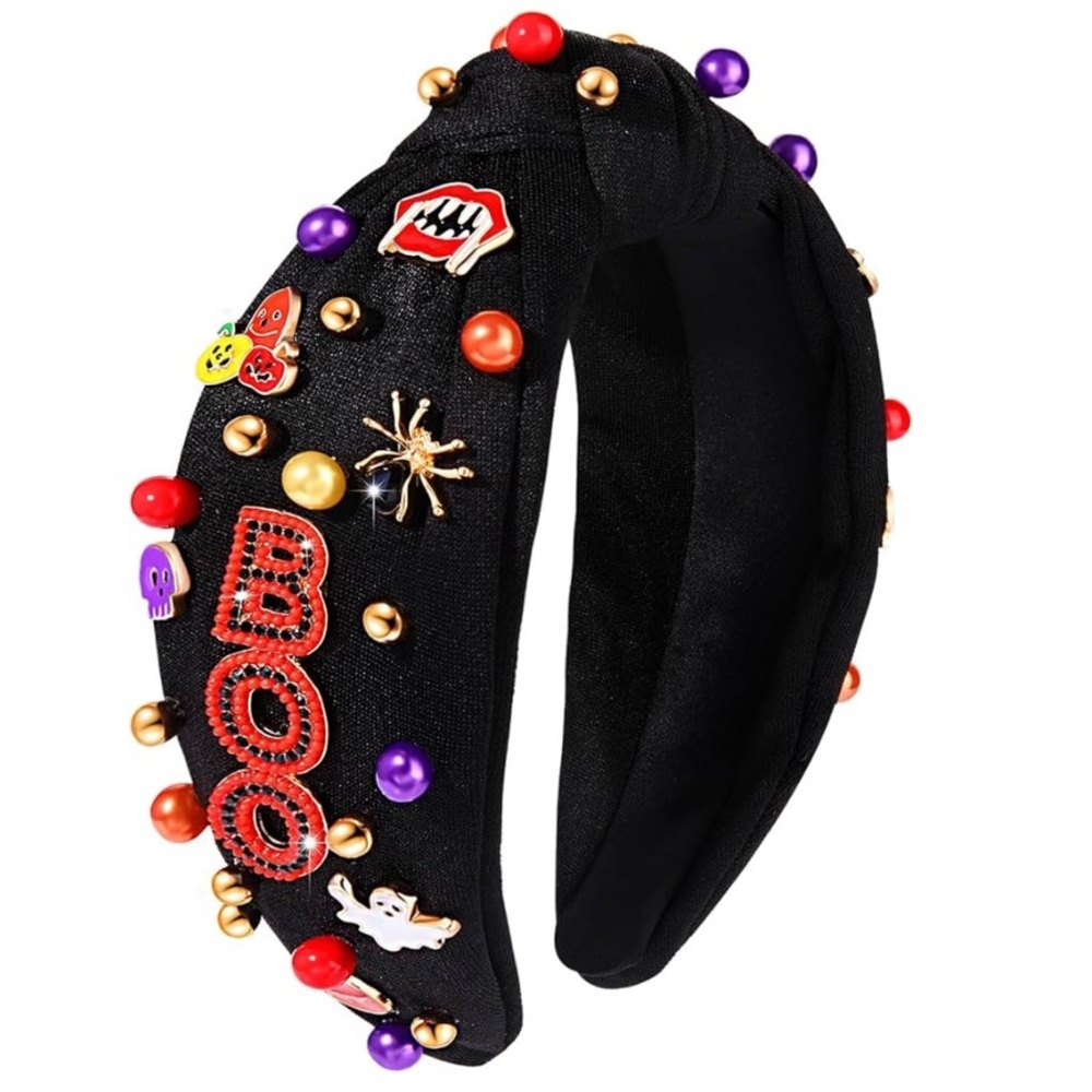 Halloween Themed Black Headband